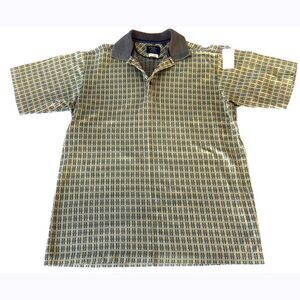 Callaway golf brown Bead & Reel polo